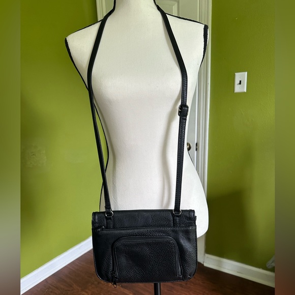 LAURA SCOTT black Crossbody bag. - Picture 5 of 10